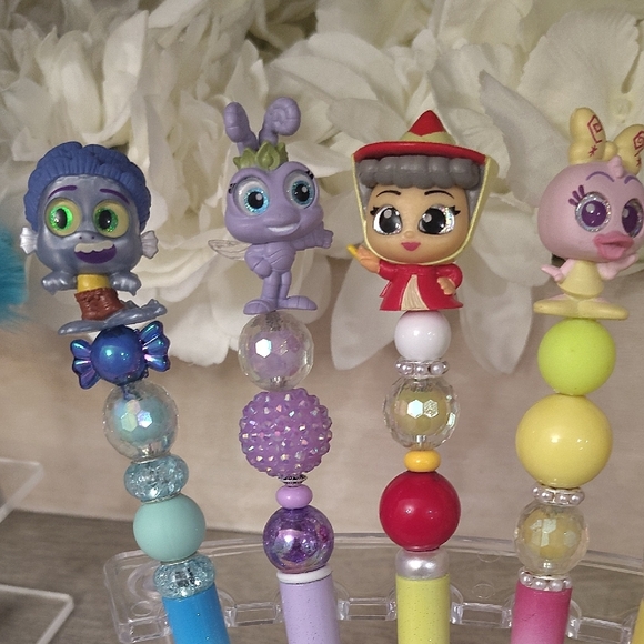 Colorful Character-Themed Kids Pens Set | Valentine's Day Gifts| Birthday Gift - Picture 3 of 5